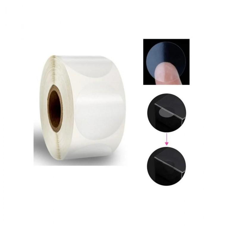 루미나D 투명 원형스티커 5cm 516 왕빅사이즈 500p