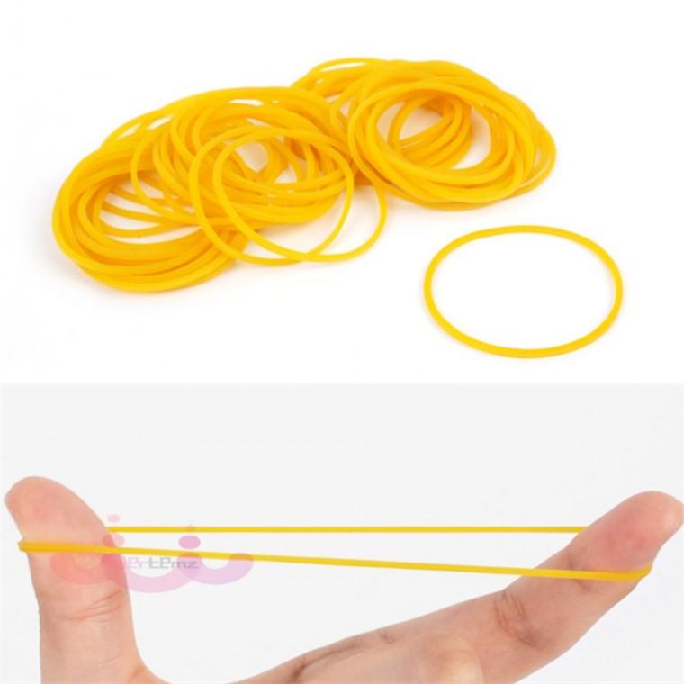 노란고무줄 20g 포장고무줄 노랑고무줄 미용실고무줄