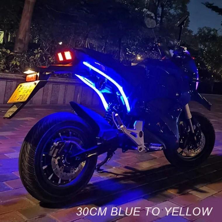 사이노텍 오토바이용 방수LED바 무빙 LED바 60cm 12v h4led