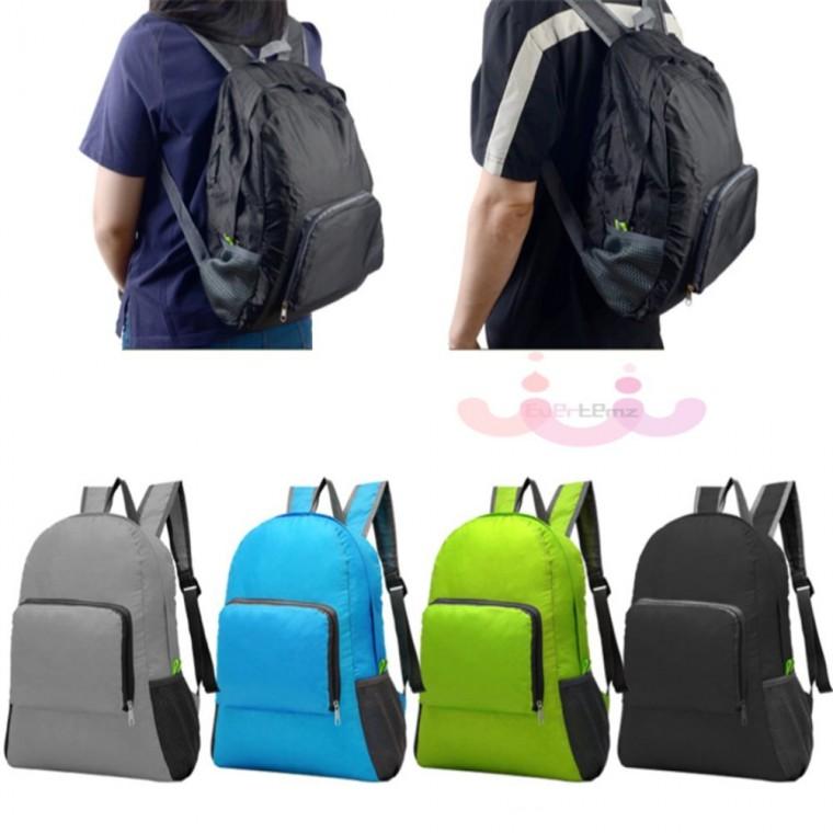 여행용 초경량 접이식 백팩 여성 비상용 비상배낭