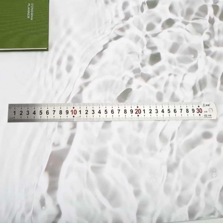 튼튼한 스틸자 30cm 직자 재단자 눈금자 인테리어자