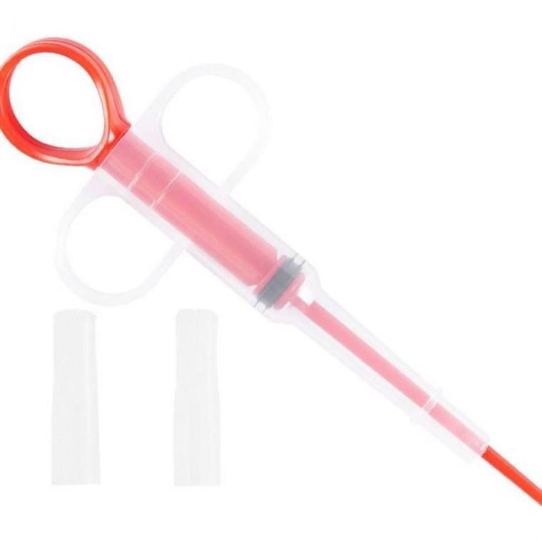 고양이 강아지 고양이약주사기 약 주사기 투여기 1+1