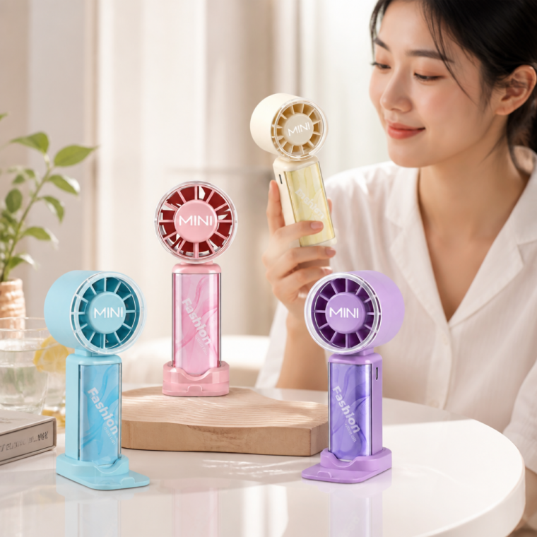 무선 휴대용 선풍기 미니 핸디형 아이스캔디