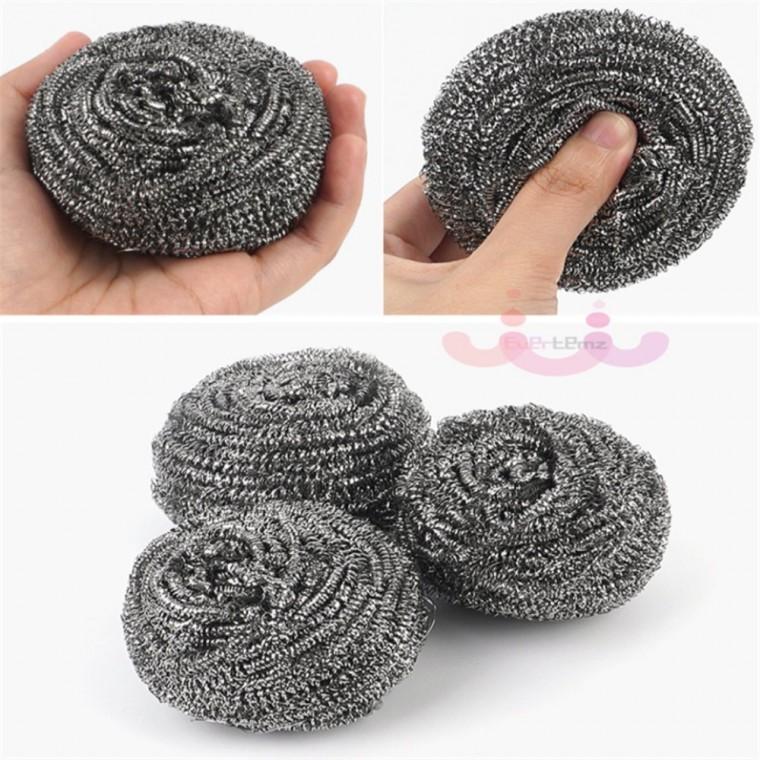 3M 철수세미 45G 3P 업소용철수세미 쇠수세미 스테인레스수세미