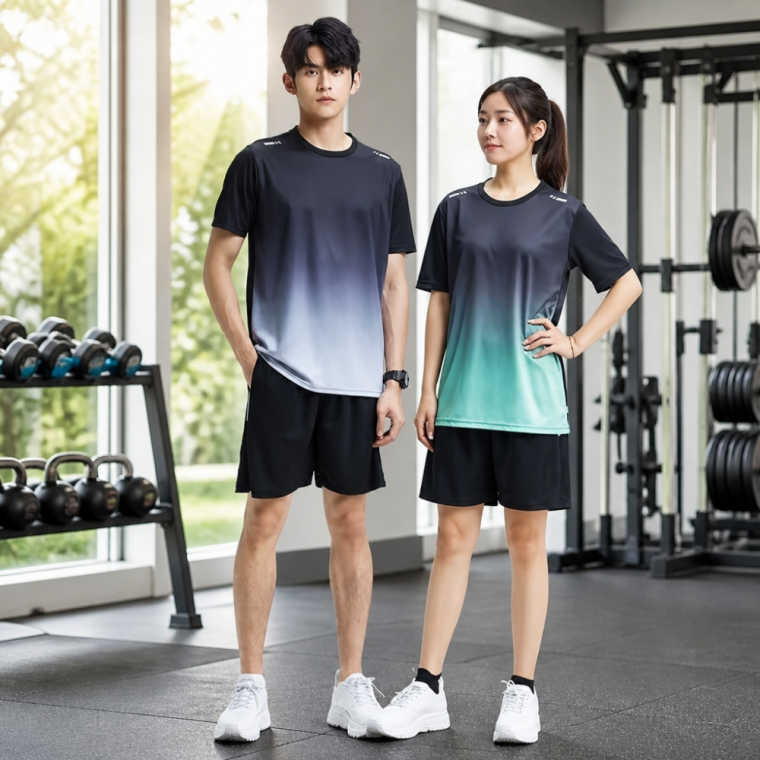 여름 반팔 상하의 투피스 남성 트레이닝 복장 런닝 운동복 세트