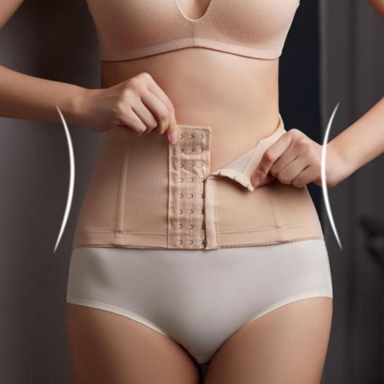 흉곽 여성 허리 보호대 쉐이퍼 몸매관리 코르셋 숏 복대