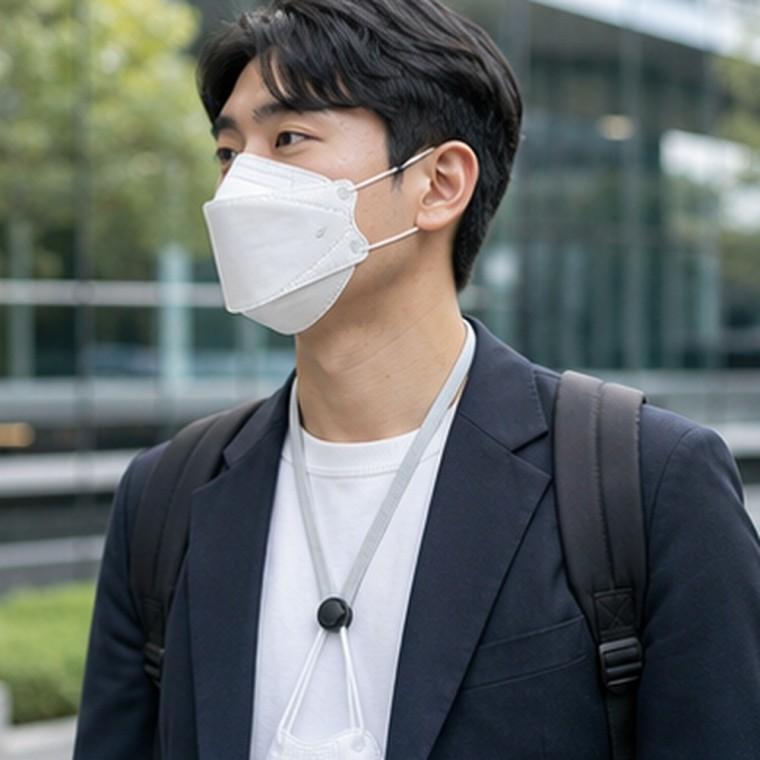 마스크스트랩 길이조절 스토퍼 분실방지 마스크목걸이 70cm 외출용