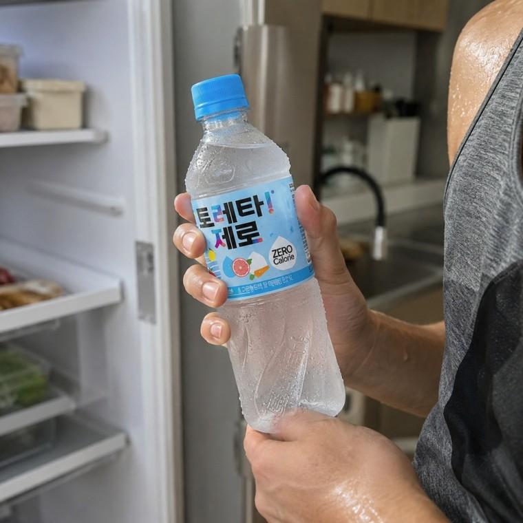 제로 이온음료 500ml PET 24입 박스 무설탕 냉장 수분보충용