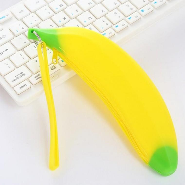 바나나 파우치 동전파우치 연필파우치