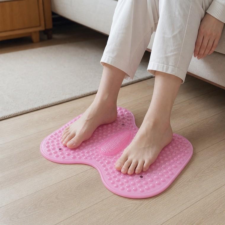 발지압매트 발마사지 발바닥지압 미끄럼방지 실내 거실 침실 홈케어