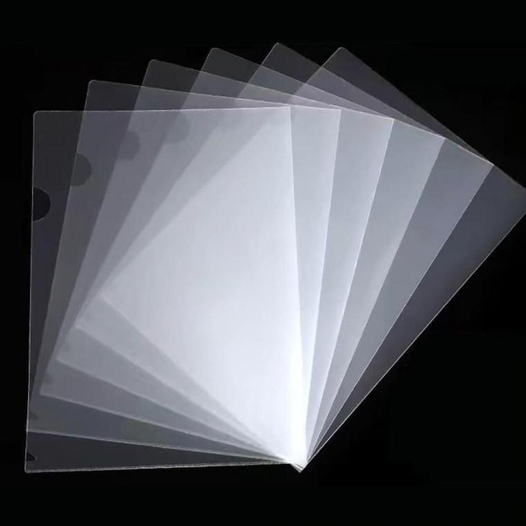L자 파일 클리어파일 A4 클리어 30p 투명 서류정리 폴더 분리수납
