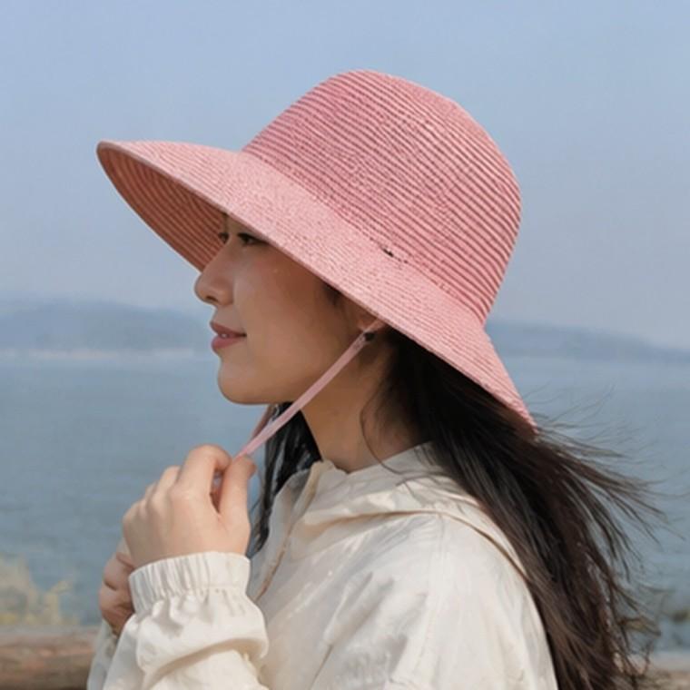 모자스트랩 방풍 분실방지 끈조절 탈착 야외활동 모자고정용 40cm