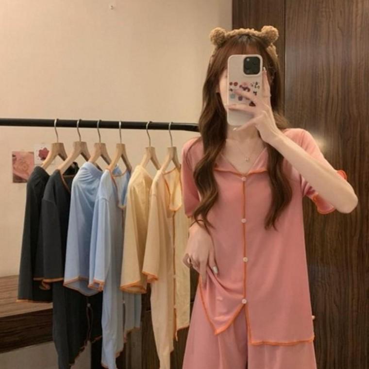 루즈핏 레이스 레이스파자마 파자마 구성