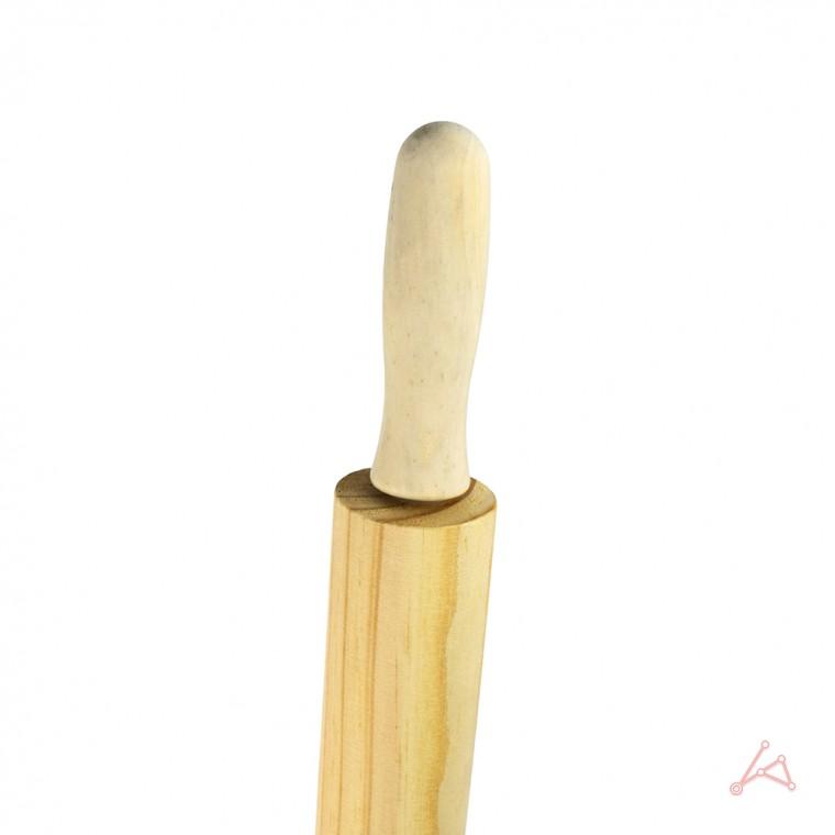원목 회전밀대
