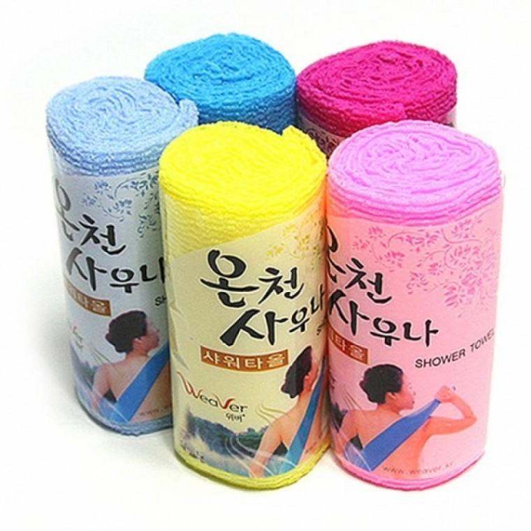 주성 국산 온천사우나거품타올1p 샤워타올 때타올 목욕타올
