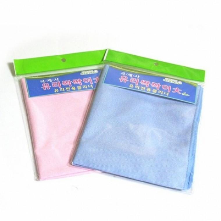마로 유리싹싹(40X40) 1P 유리닦이 창문 세차용품 타올 걸레