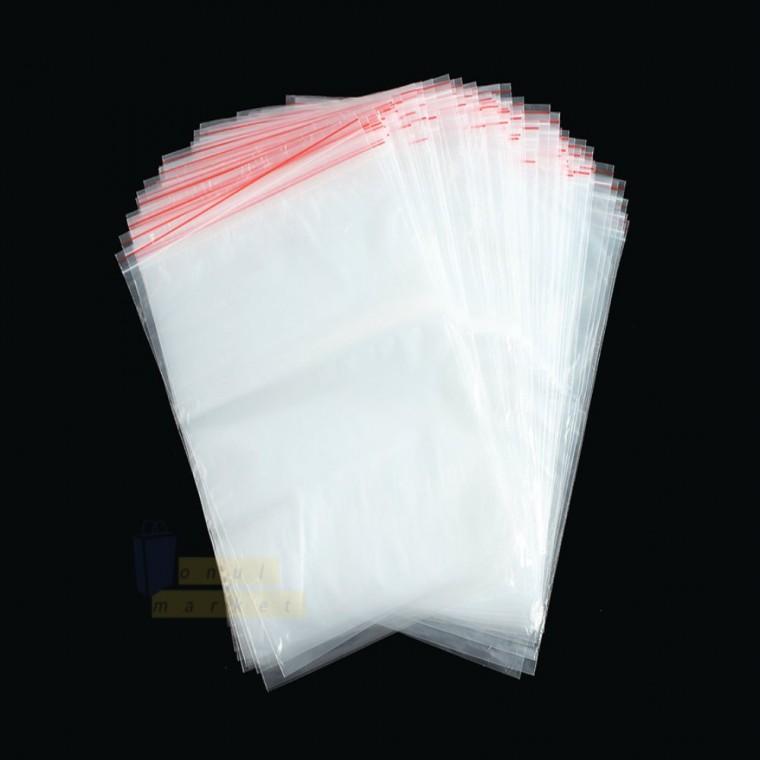 포장지퍼백 비닐지퍼백 지퍼봉투 투명 100매 20x28cm 악세사리지퍼백 간식소분지퍼백 지퍼포장백 기내용 소