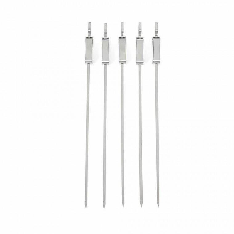 캠핑꼬치 바베큐꼬치스텐 캠핑닭꼬치 바비큐 45cm 5p 바베큐꼬치포크 캠핑꼬치구이 캠핑용꼬치 바비큐꼬치