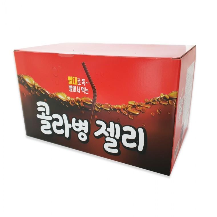 콜라병 젤리 150g 1박스 12개입 빨대로 빨아서 먹는 젤리