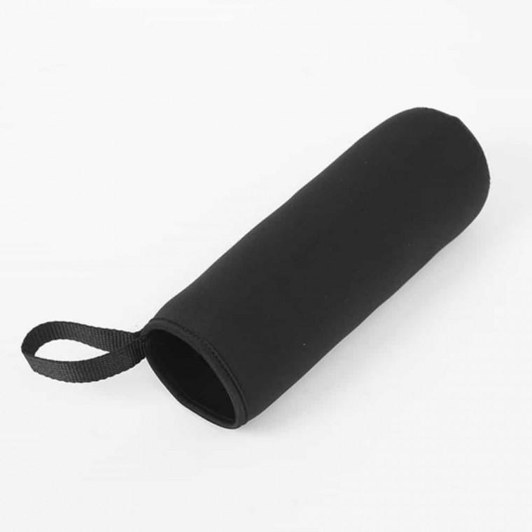 손잡이 물병가방 케이스 대형물주머니 보온 물병파우치 1500ml 2P 블랙 생수 물통파우치 등산 보냉 텀블러