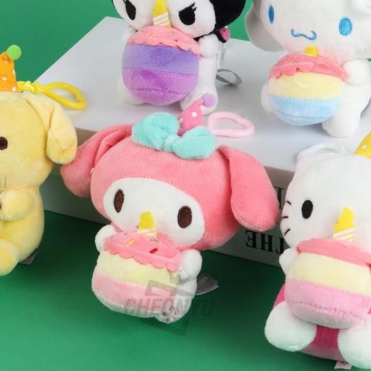 봉제 가방고리 열쇠고리 인형장식 키링 13cm