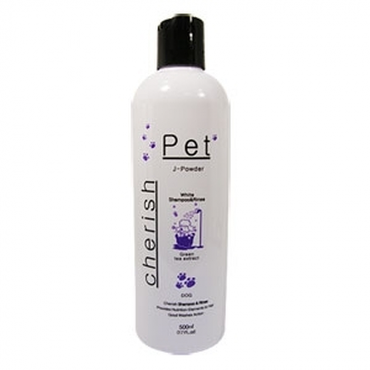 (2개묶음)체리쉬 화이트 샴푸&린스 500ml
