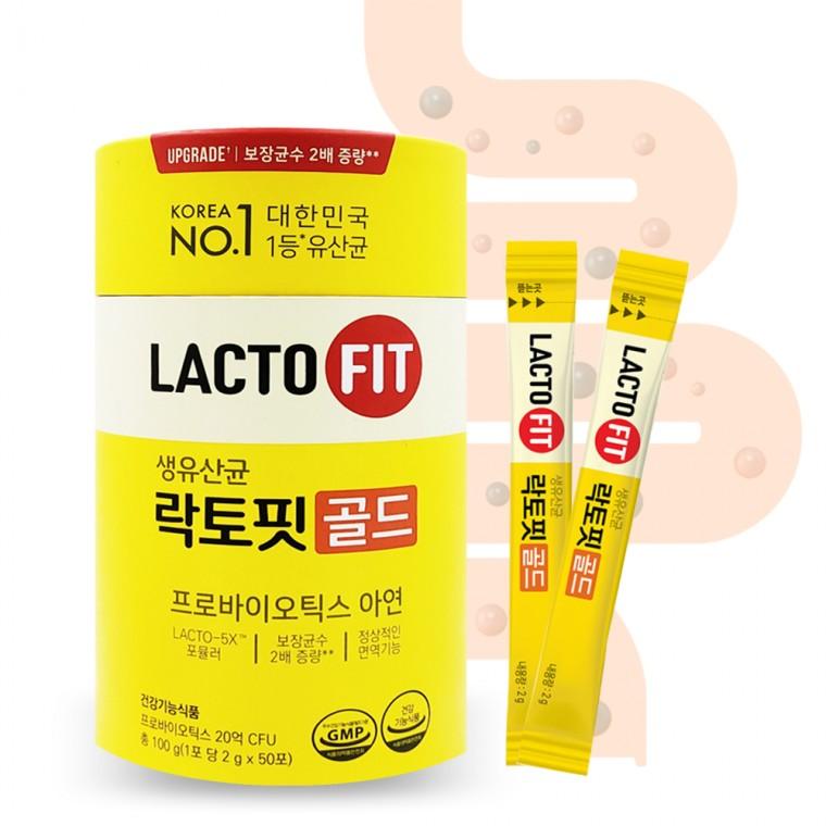 종근당건강 락토핏 생유산균 골드 (2g X 50포) 6개