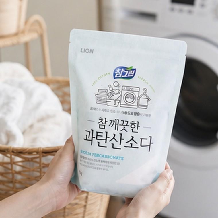 과탄산소다 산소계표백제 세탁표백 세탁조청소용 첨가물 없는 가정용 세제