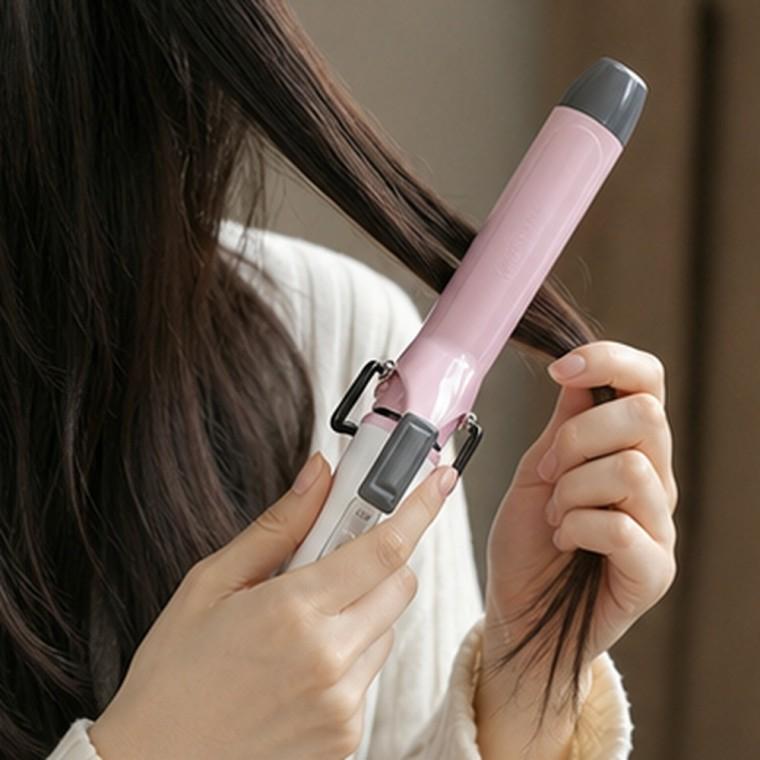32mm 봉고데기 세라믹코팅 LED디스플레이 5단계온도 웨이브연출