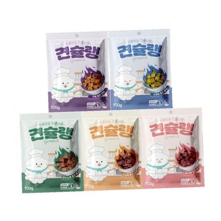 견슐랭 100g X3개 강아지 한입 노즈워크 건강 간식