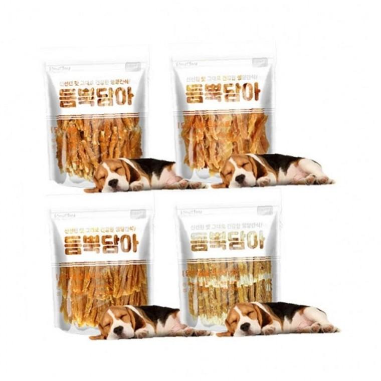 듬뿍담아 닭가슴살 800g 강아지 대용량 영양 간식