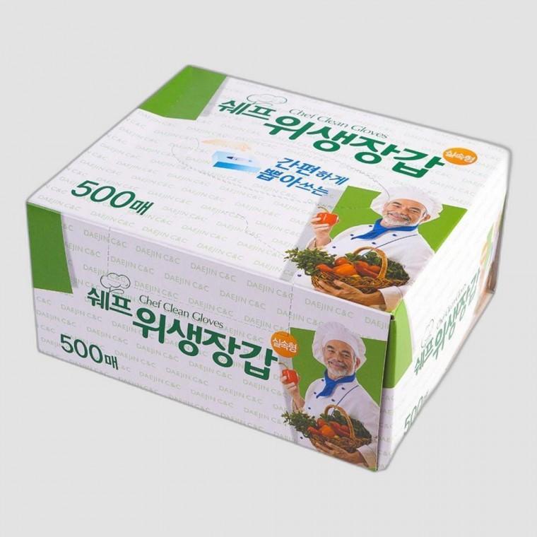 쉐프 위생 장갑 500매