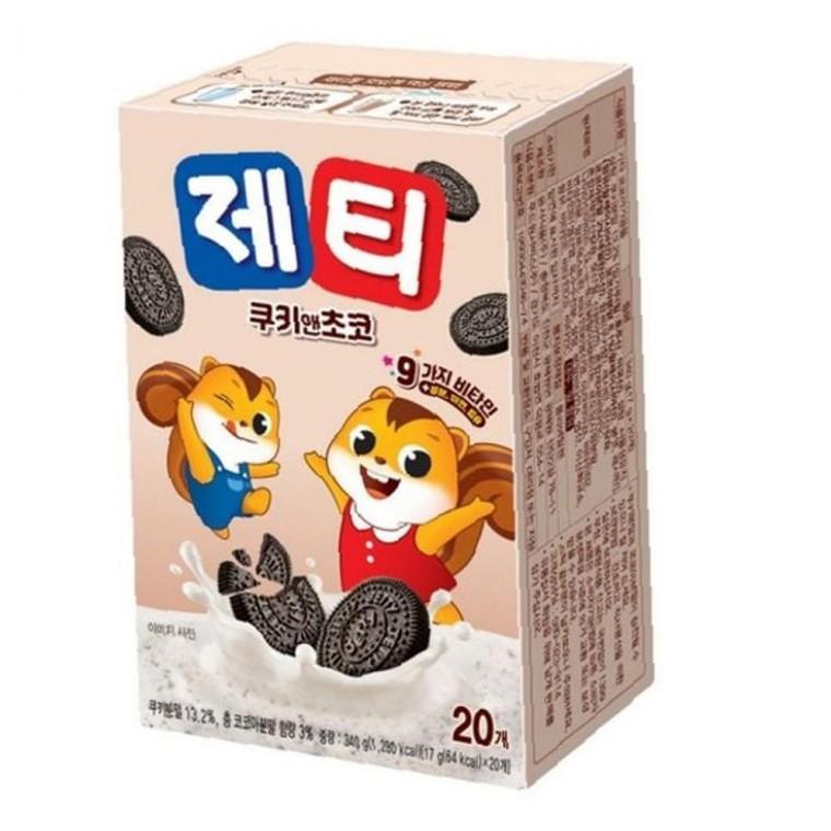 제티 쿠키엔초코스틱 17gx20T