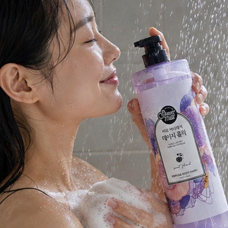 퍼퓸 바디워시 1L 보습케어 코랄데이지 레드베리 향기 세정 데일리