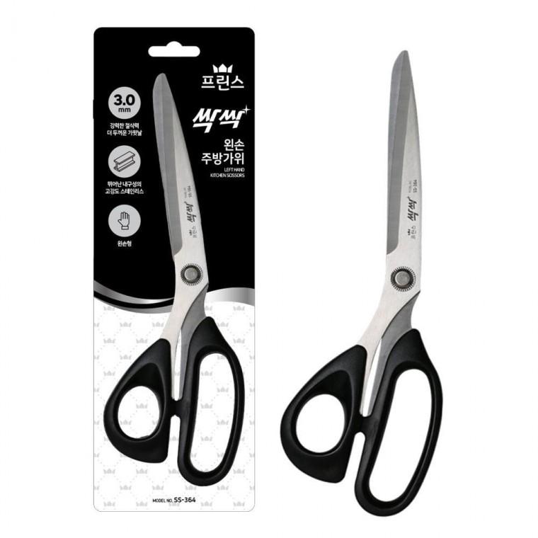 프린스 싹싹 왼손주방가위 SS-364