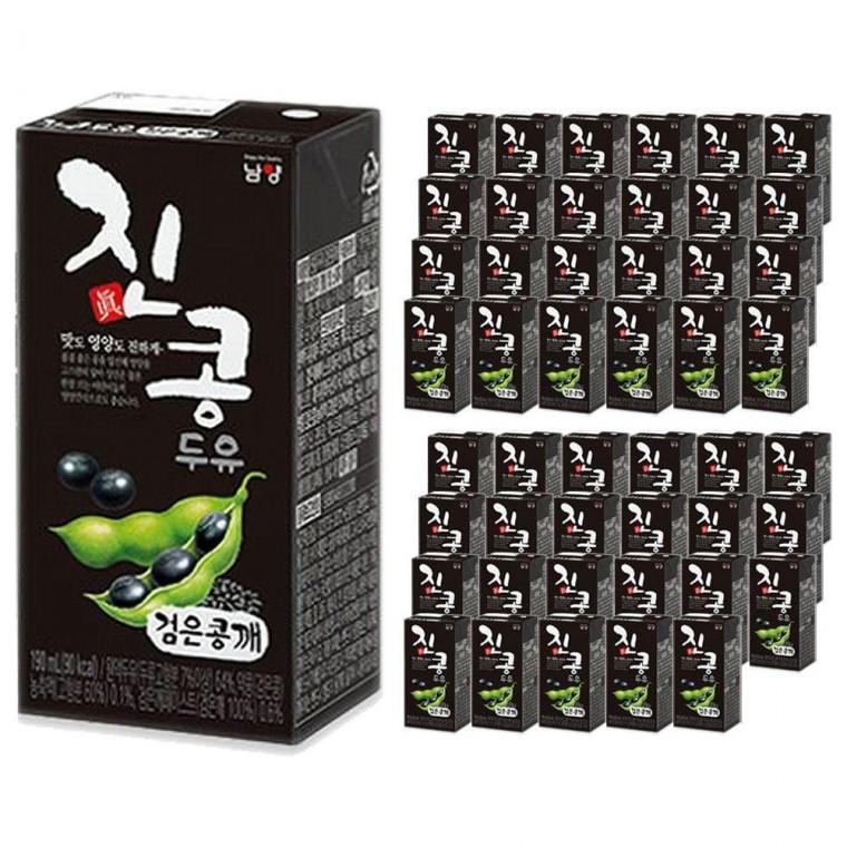 남양유업 진콩 검은콩깨 두유 190mlx48팩