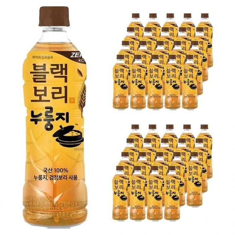 하이트진로 블랙보리 누룽지 제로 520ml x 40개입