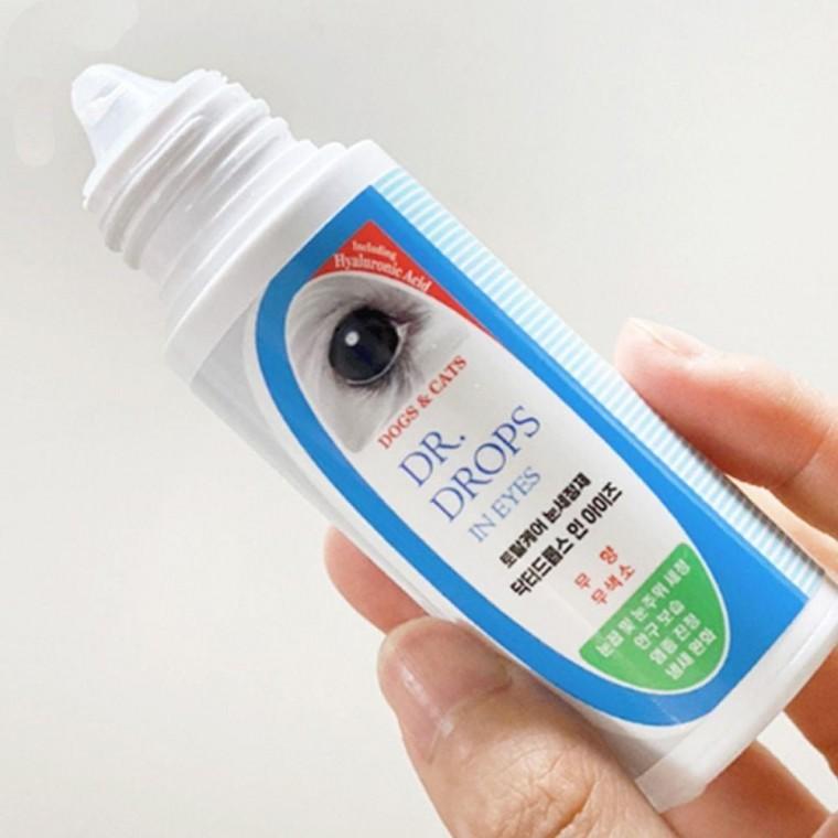 강아지 안구 세정제 60ml 1P 히알루론산 고양이 눈꼽