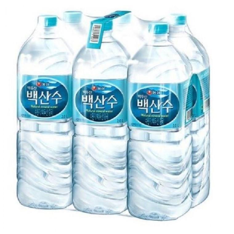 농심 백산수 2.0L x 6pet