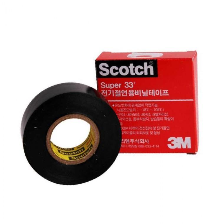 3M 전기 절연테이프 피복테이프 전기테이프 3M검정테이프