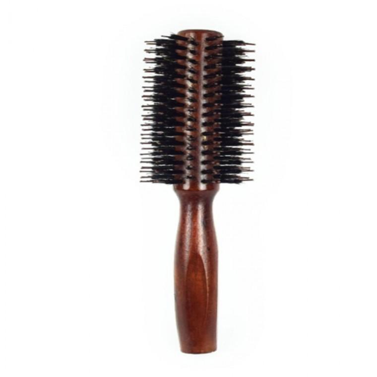 원목 드라이 롤빗 4.5cm 미용실빗 미용실롤빗 헤어빗