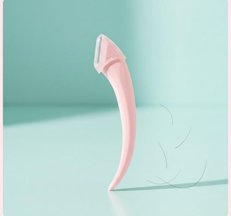 초승달 휴대용 눈썹정리칼 눈썹정리기 안전캡