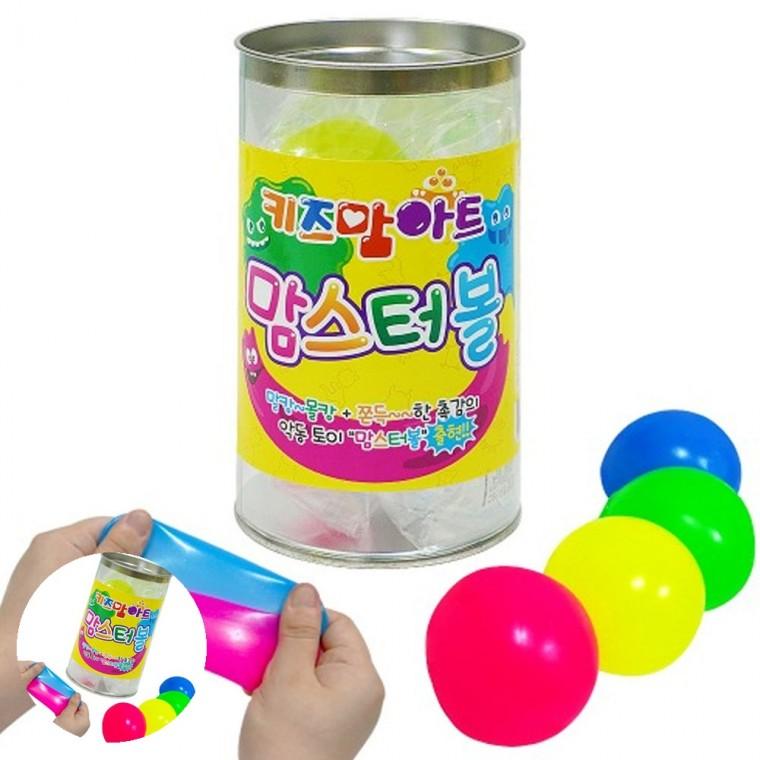 어린이운동 어린이집장난감 유아체육교구 어린이운동기구 유치원운동 맘스터볼 패밀리 4색 세트