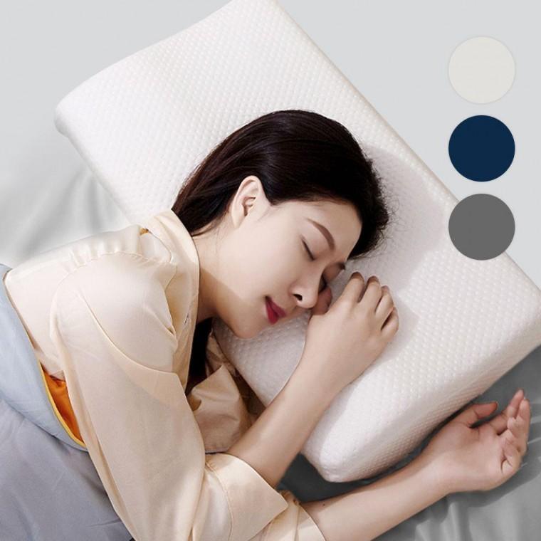 목편한 메모리폼 경추 베개 숙면 호텔 굿잠 수면용 낮은 필로우