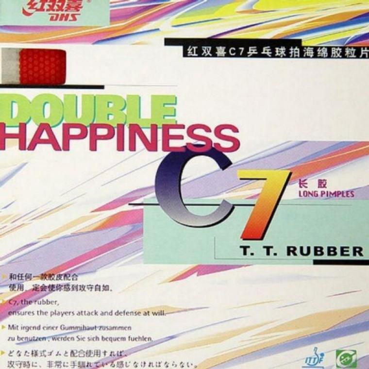 탁구 러버 DHS C7 돌출
