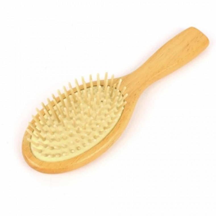 쿠션빗 중 나무브러쉬 고급머리빗 나무빗 탈모빗 머릿결좋아지는빗