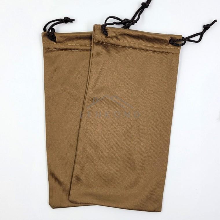 소프트 안경 주머니 브라운 안경보관함 천안경집 휴대용안경파우치 휴대용안경집 선글라스파우치