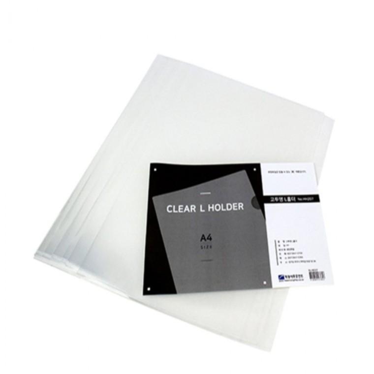 A4 L홀더 10p 계약서화일 부동산계약서화일 클리어화일