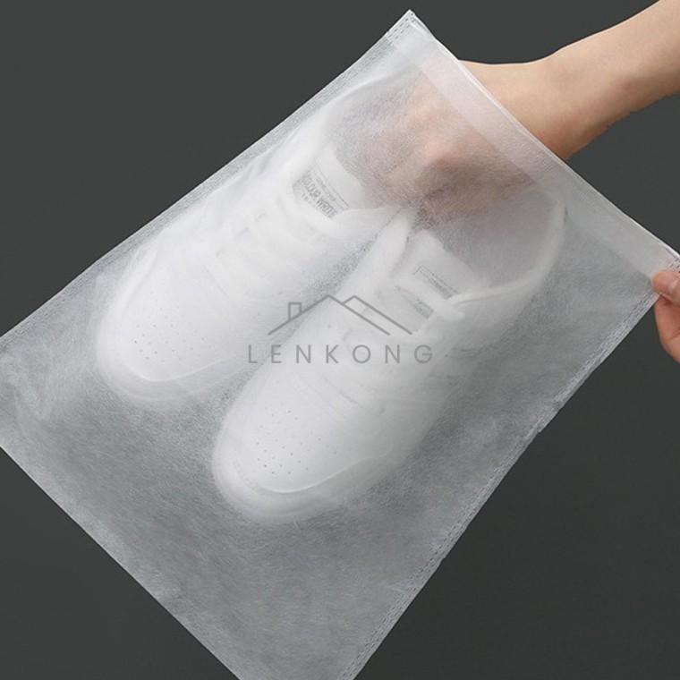 휴대용 부직포 신발 주머니 부직포복주머니 부직포신발주머니 신발부직포 부직포파우치 여행용신발주머니
