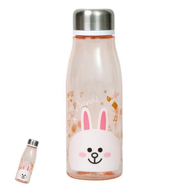 가벼운물병 가벼운물통 워터보틀 여행용물병 편리한물병 캐릭터 물통 500ml 라인프렌즈 코니 스타일리시